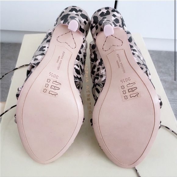 Sophia Webster "Lacey” lace up heels 36.5 - Picture 4 of 6